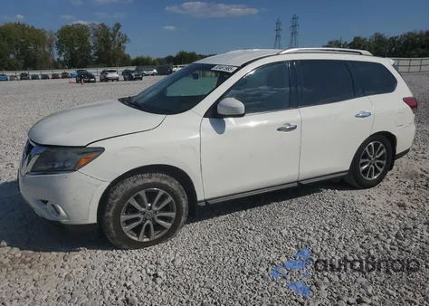 2015 Nissan Pathfinder S from USA, damaged, VIN 5N1AR2MM4FC683116
